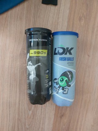 Raqueta pádel + bolsa + 2 botes pelotas
