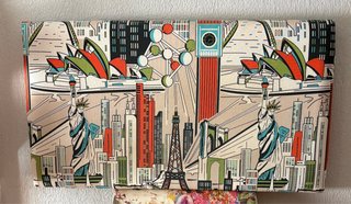 Cabezal Cama 100x56 Diseño Ciudades