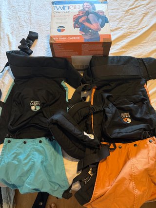 Mochila Portabebés Gemelar Twingo 3 en 1