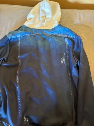 Chaqueta efecto tejana estilo sport