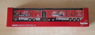 Herpa 158107 SCANIA R04 TRANS HARMA Valkonen