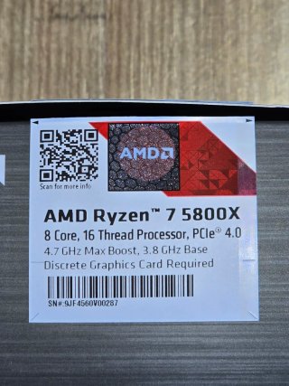 Procesador AMD Ryzen 7 5800x