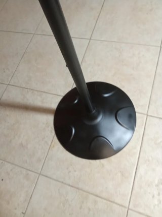 Estufa de pie exterior como nueva