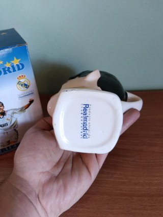 Taza Real Madrid Morientes NUEVA en su caja
