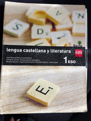 Lengua castellana y literatura 1 ESO