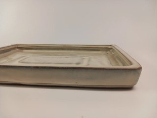 Maceta para bonsai de cerámica beige