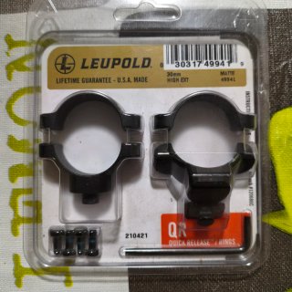 Bases y anillas Leupold 30mm