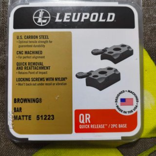 Bases y anillas Leupold 30mm