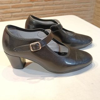 Zapatos de tacón niña Negros Talla 35