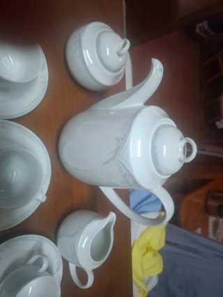 Juego de café de porcelana