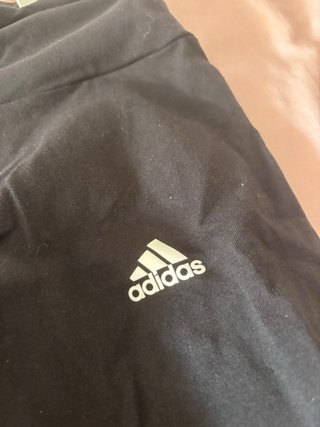 Mallas Adidas Negras Logo