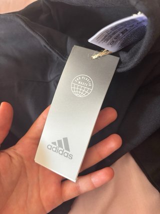 Mallas Adidas Negras Logo