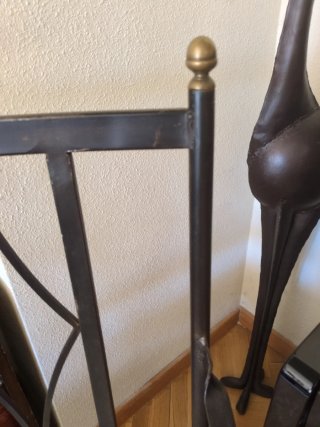 2 sillas de forja