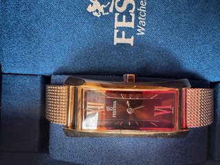 Reloj Festina Dorado Mujer Nuevo