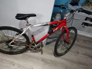 Bicicleta BH 26 Roja y Blanca