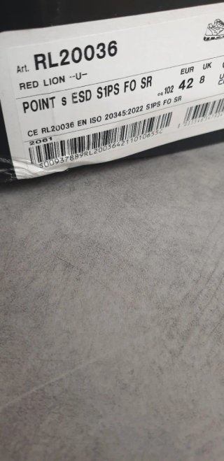 Scarpe da lavoro antinfortunistica U POWER n 42