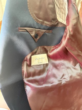 Chaqueta de terciopelo negra