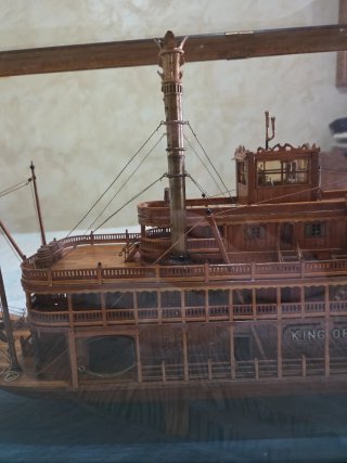 Maqueta Barco Vapor King of the Mississippi