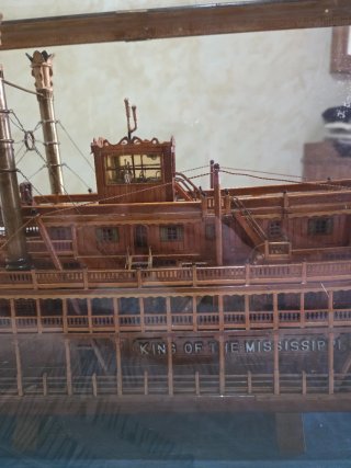 Maqueta Barco Vapor King of the Mississippi