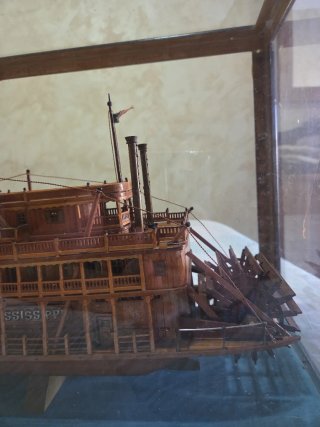 Maqueta Barco Vapor King of the Mississippi