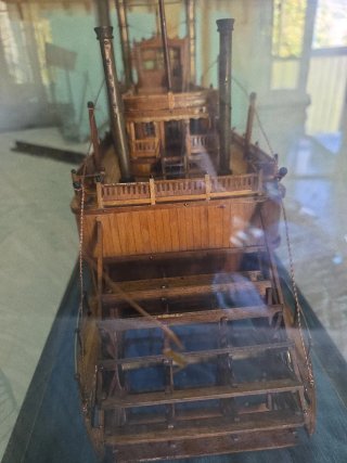 Maqueta Barco Vapor King of the Mississippi