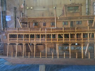 Maqueta Barco Vapor King of the Mississippi