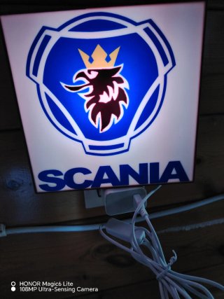 Logo Scania Luminoso LED