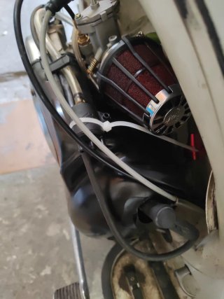 Motor Vespa 200 Malossi