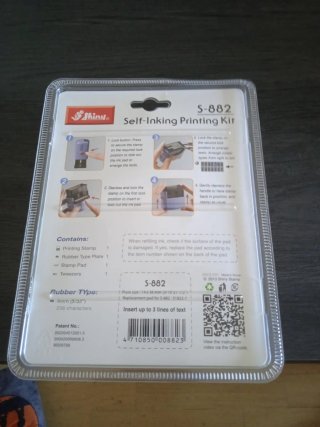 Kit Sello Autoentintable Shiny S-882 DIY