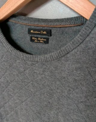 Sudadera Massimo Dutti Gris Talla M
