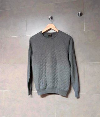 Sudadera Massimo Dutti Gris Talla M