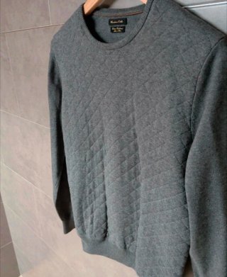 Sudadera Massimo Dutti Gris Talla M