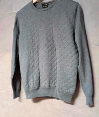 Sudadera Massimo Dutti Gris Talla M