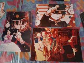 mangas hanako + papelería regalo