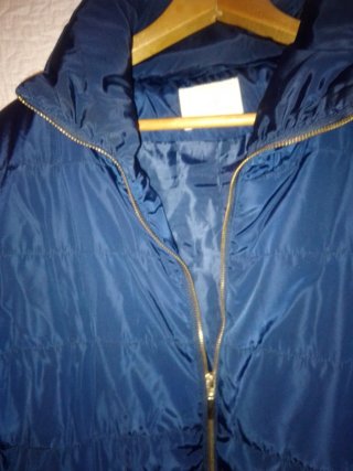 Chaqueta acolchada Unit azul talla 48