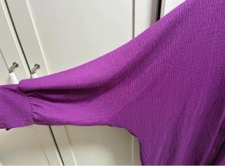 Camisa morada oversize