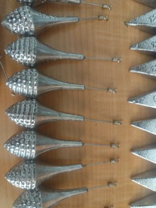 Lote 34 plomos surfcasting