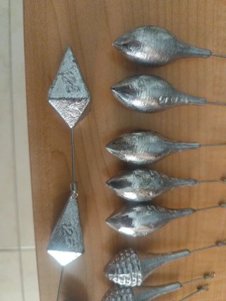 Lote 34 plomos surfcasting