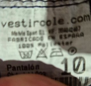 Pantalón chándal Talla 10