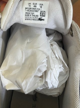 Tenis Lacoste Blancos