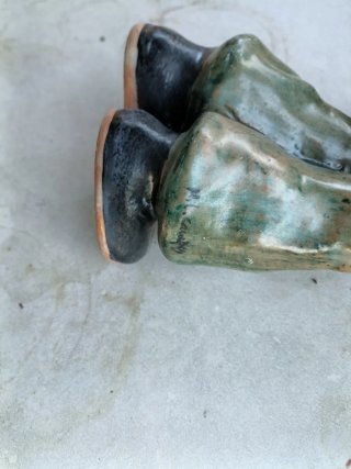 3 Figuras vintage de cerámica m.l campoy