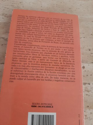 Lazarillo de Tormes