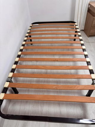 Colchón látex y somier 90cm