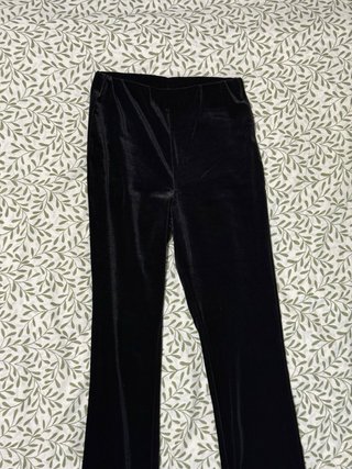 Pantaloni neri in velluto Zara - taglia S