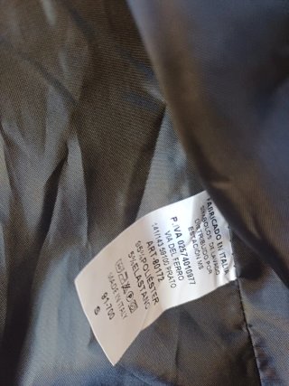 Chaqueta La Presumida Talla S Negra y Plateada