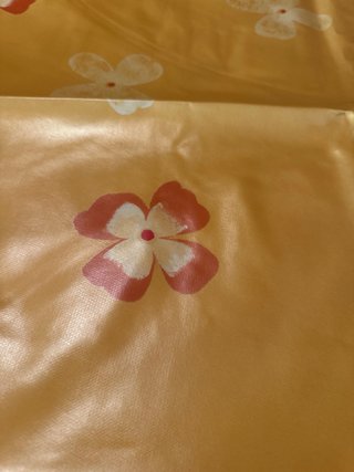 Mantel Hule Mesa Redonda 90cm Flores