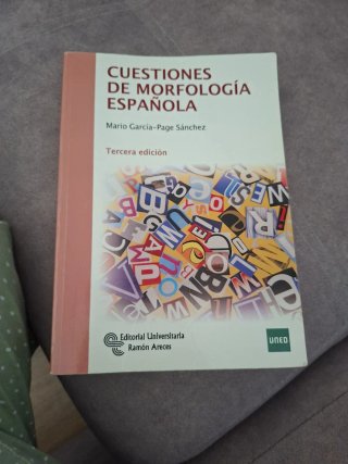 Cuestiones de morfología española