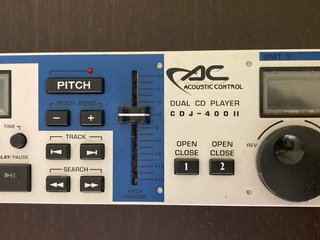 Acoustic Control CDJ-400 II Dual CD Player