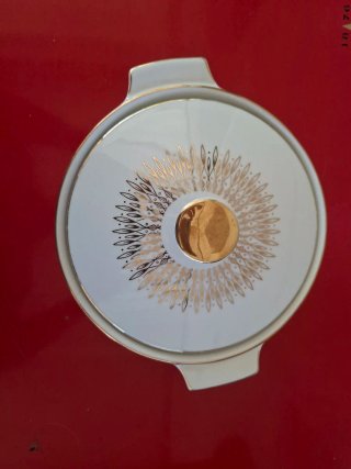 Sopera Winterling porcelana dorada