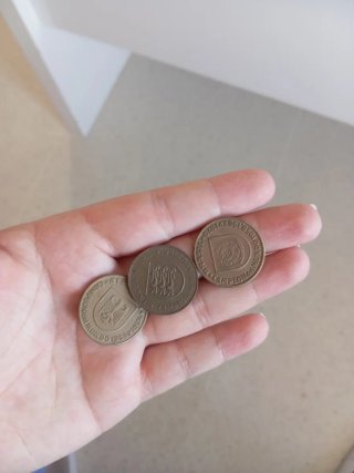 Monedas conmemorativas 3 unidades